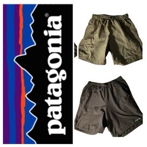 👍 SET OF 2 PATAGONIA UNLINED MEN SHORTS / WITHOUT MESH LINERS